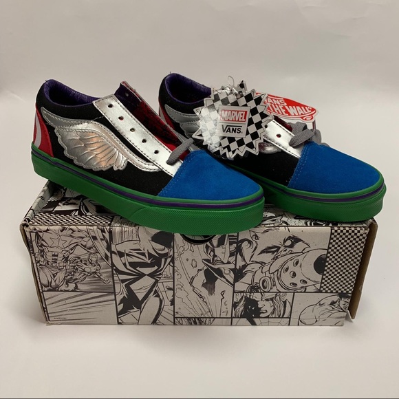 boys vans marvel